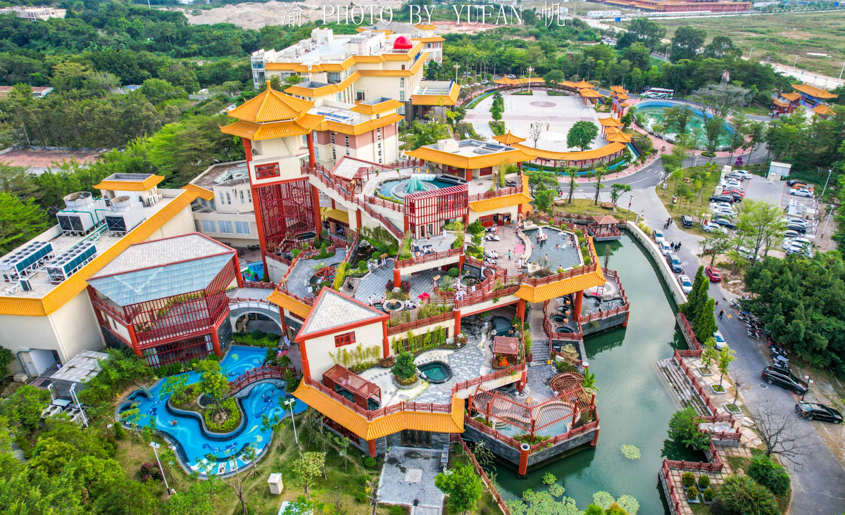 广东潮州惊现高空立体温泉，层层叠叠如梯田，独一无二成网红景点