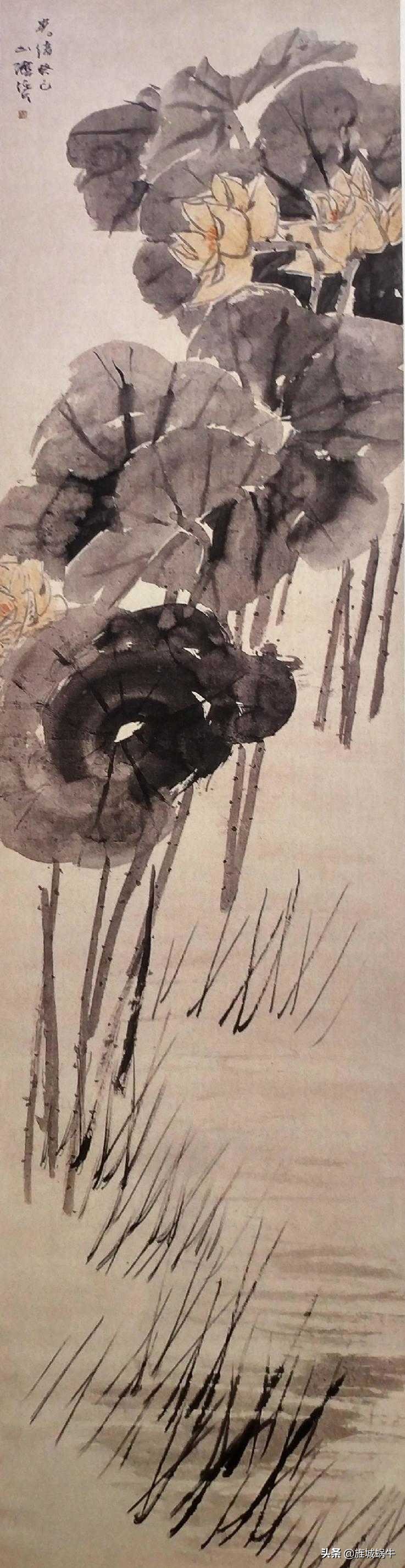 他以笔墨捕捉迎风腾飞的鸟雀、轻灵鲜活的花蕾