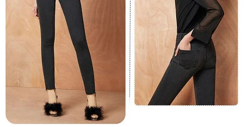 好穿还显瘦的魔术裤推荐,显瘦魔术裤百搭裤子铅笔裤