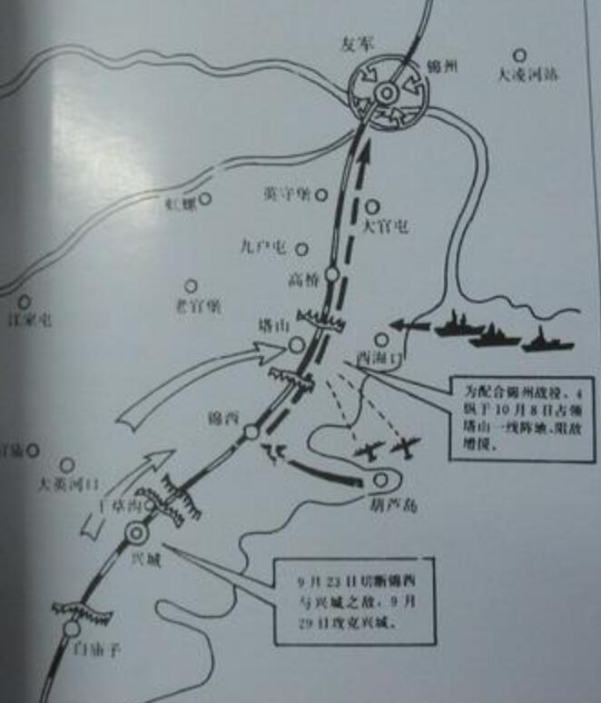 辽沈战役塔山阻击战时的参战部队,塔山阻击战团以上的参战人名单