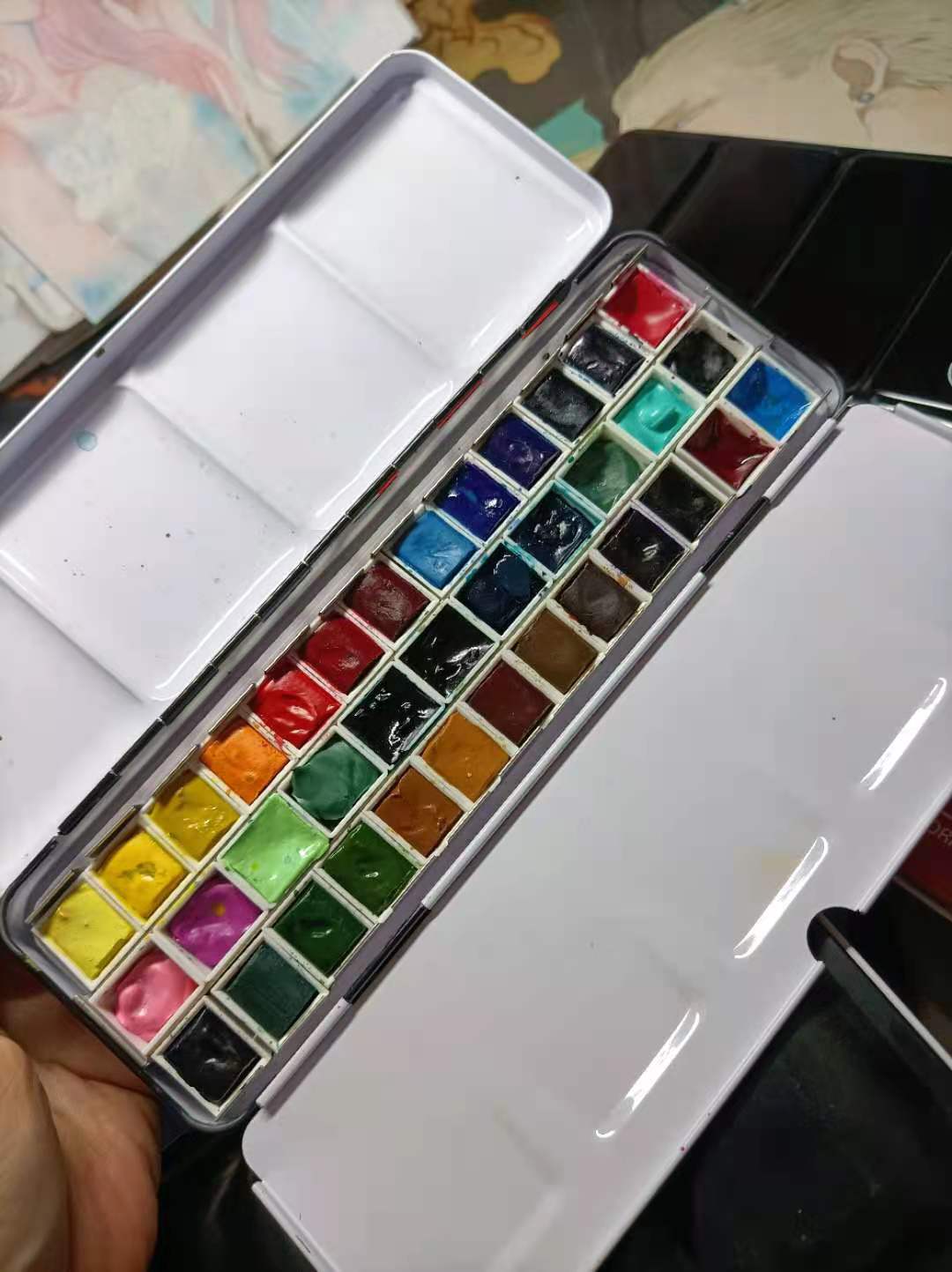 水彩颜料固体怎么挑选,初学者水彩颜料推荐