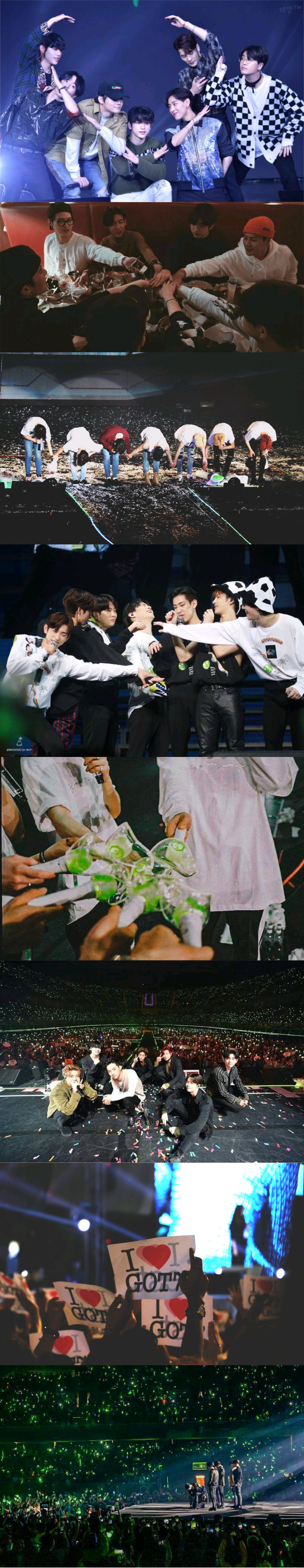 韩团got7发布新专辑现场,got7markson韩团