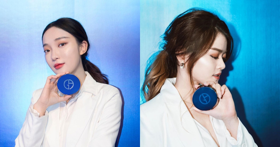 ARMANI绝美新品「极光蓝气垫」登场,高颜值高内核成达人首选