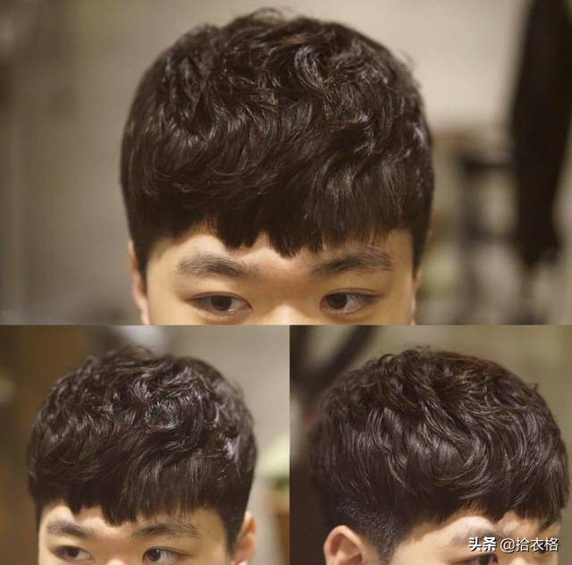 男生烫发蓬松自然韩式,男生烫发蓬松又自然又好看