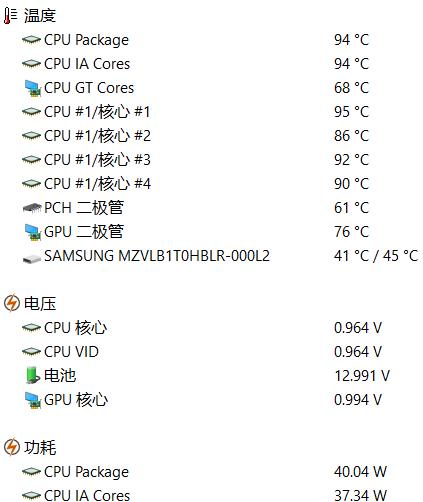 联想拯救者y7000p如何看温度,联想拯救者y7000p温度多少正常