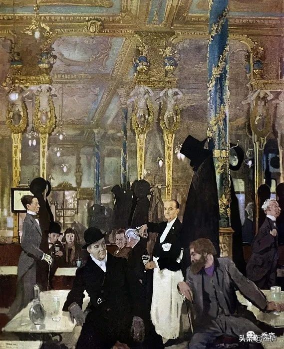 解读:40幅世界名画中的咖啡图景|流动人间,自有春夏