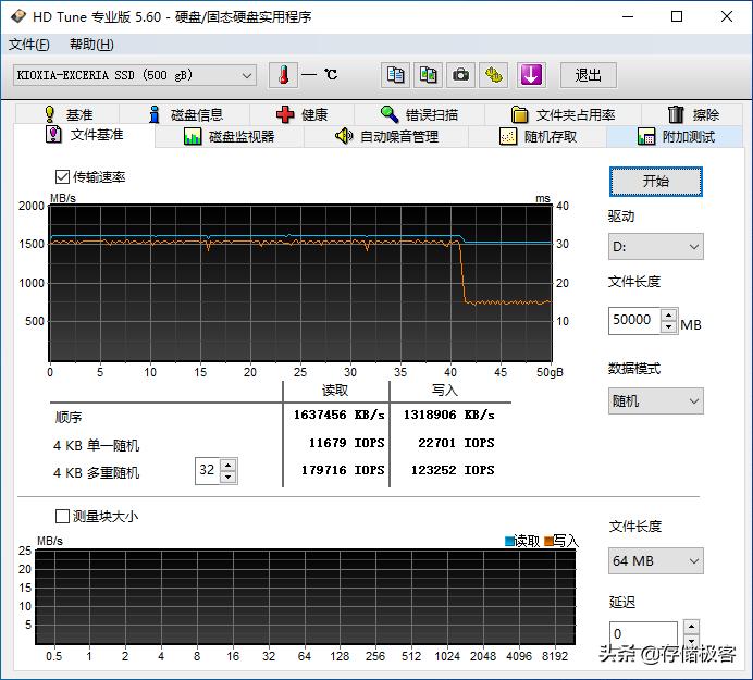 常用固态硬盘测速软件speedtest,不服跑个分