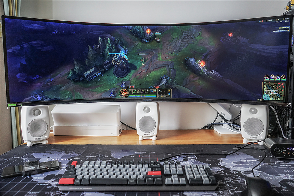 三星玄龙骑士49寸显示器测评144hz,49寸显示器曲率1500和1800