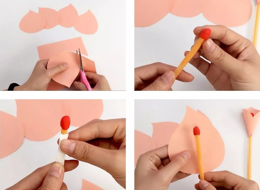 母亲节手工礼物爱心立体贺卡,母亲节送妈妈的手工折纸礼物贺卡