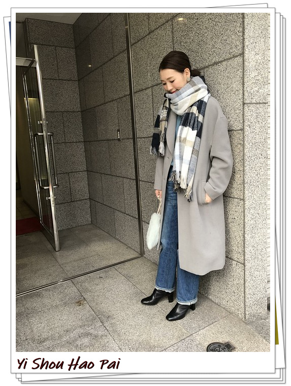 冬季时尚围巾搭配指南图片女,时尚特色的围巾系法冬日必备