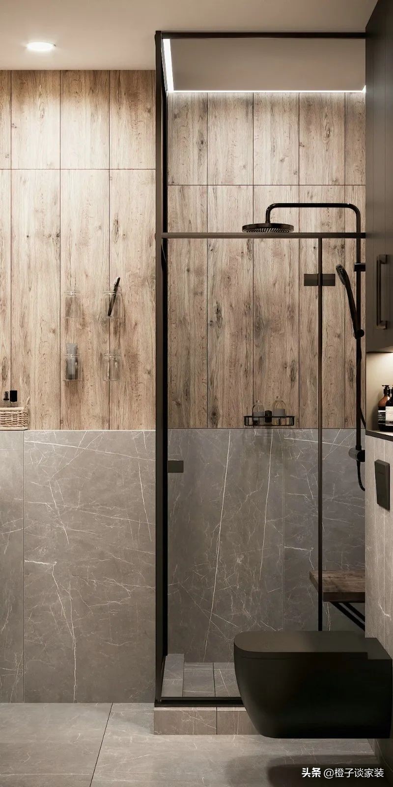 大面积卫生间装修效果图欣赏大全,13款卫生间装修效果图