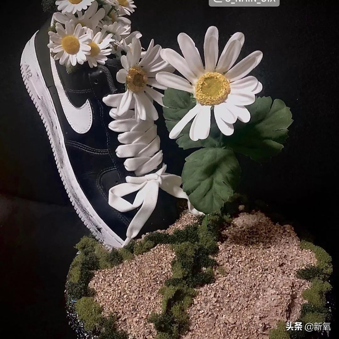 nike权志龙联名1.0上脚实拍,耐克联名鞋权志龙收入