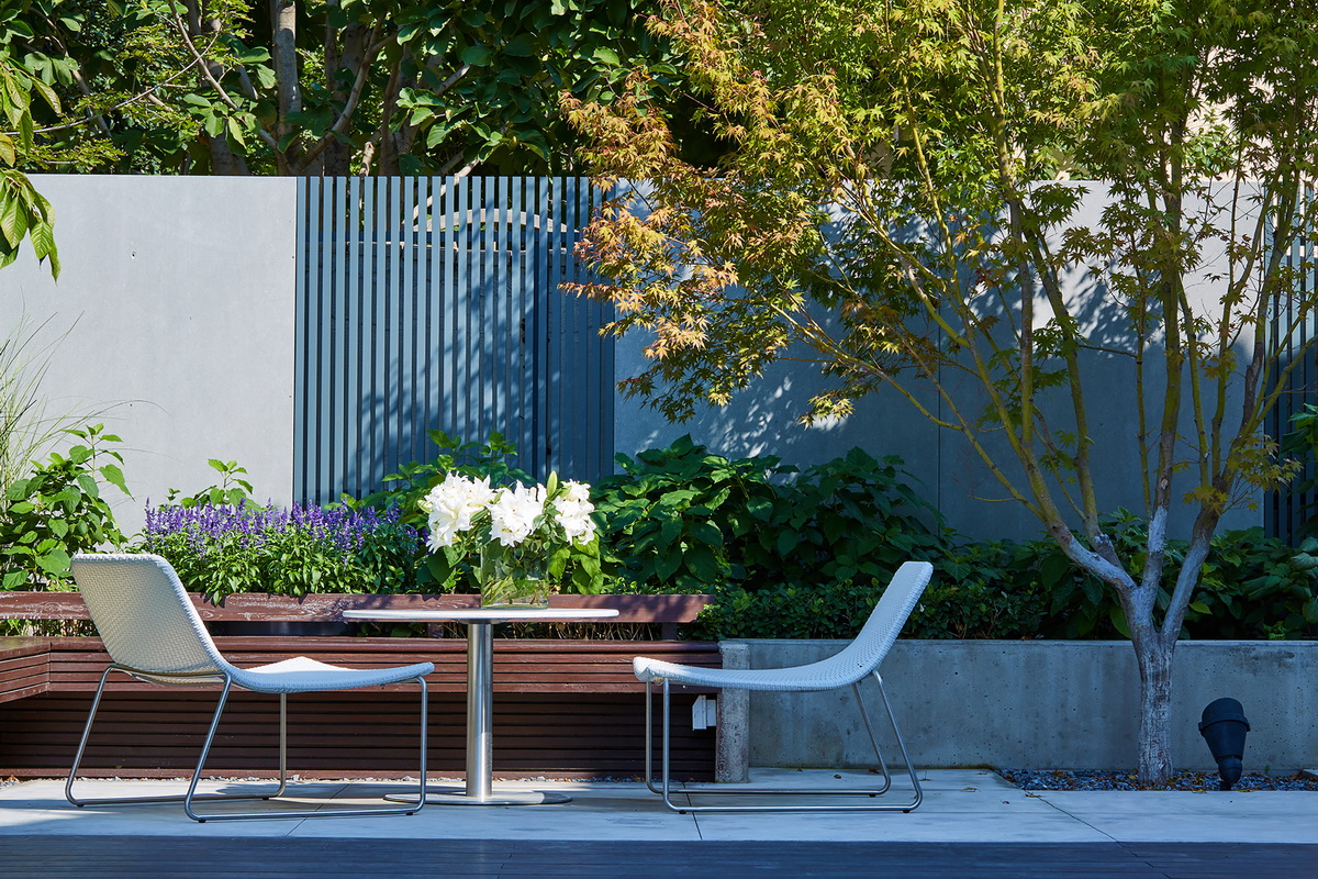 水泥地庭院花园,水泥的花园与森系的庭院有多新颖