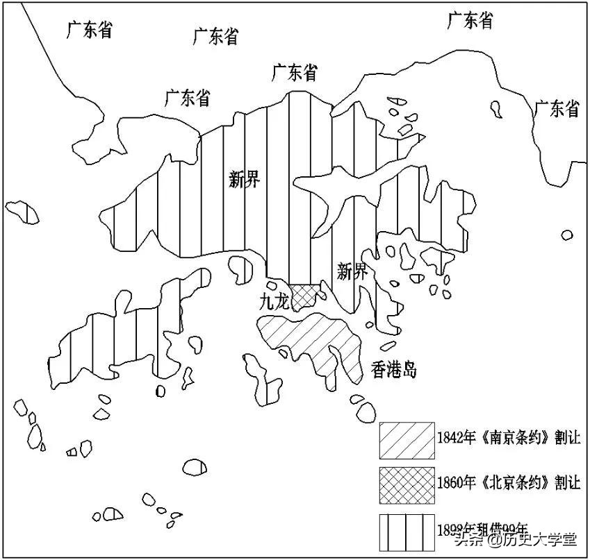 列强在中国的租界有哪些,清朝和民国租界