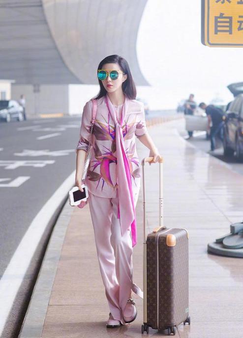 范冰冰款真丝睡衣,范冰冰大妈款夏季睡衣