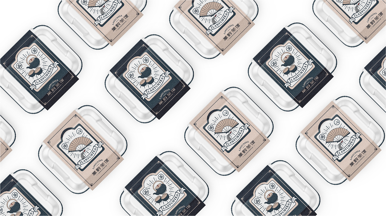 老茶馆新面孔！茶馆VI设计让忙碌的现代人“慢谈人生”