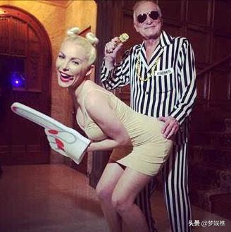 休海夫纳是人生赢家吗,休海夫纳与第一任妻子合影