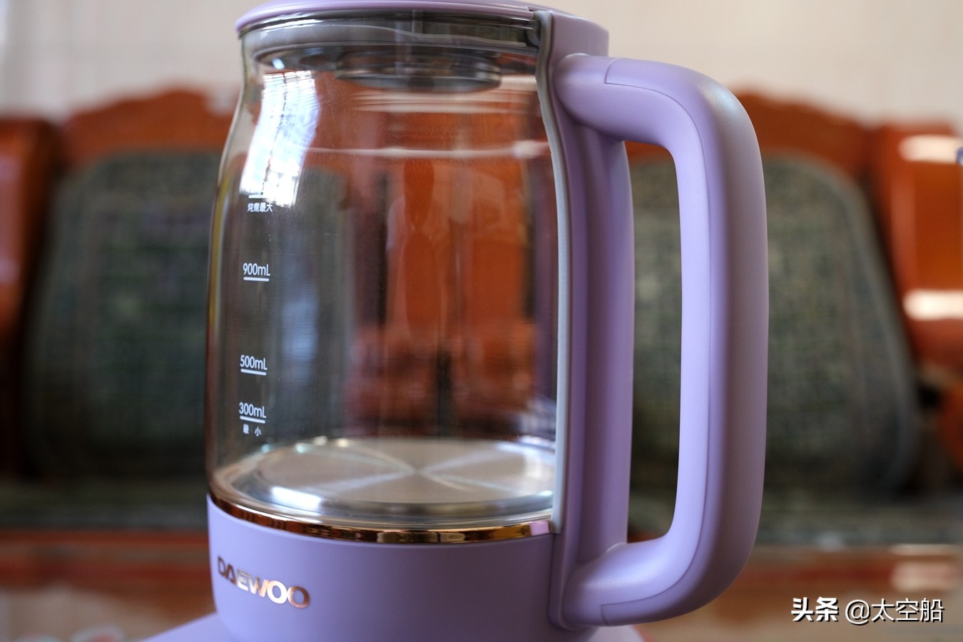 大宇daewoo1.8l多功能恒温养生壶,多功能电煮锅蒸煮煎炒样样精通