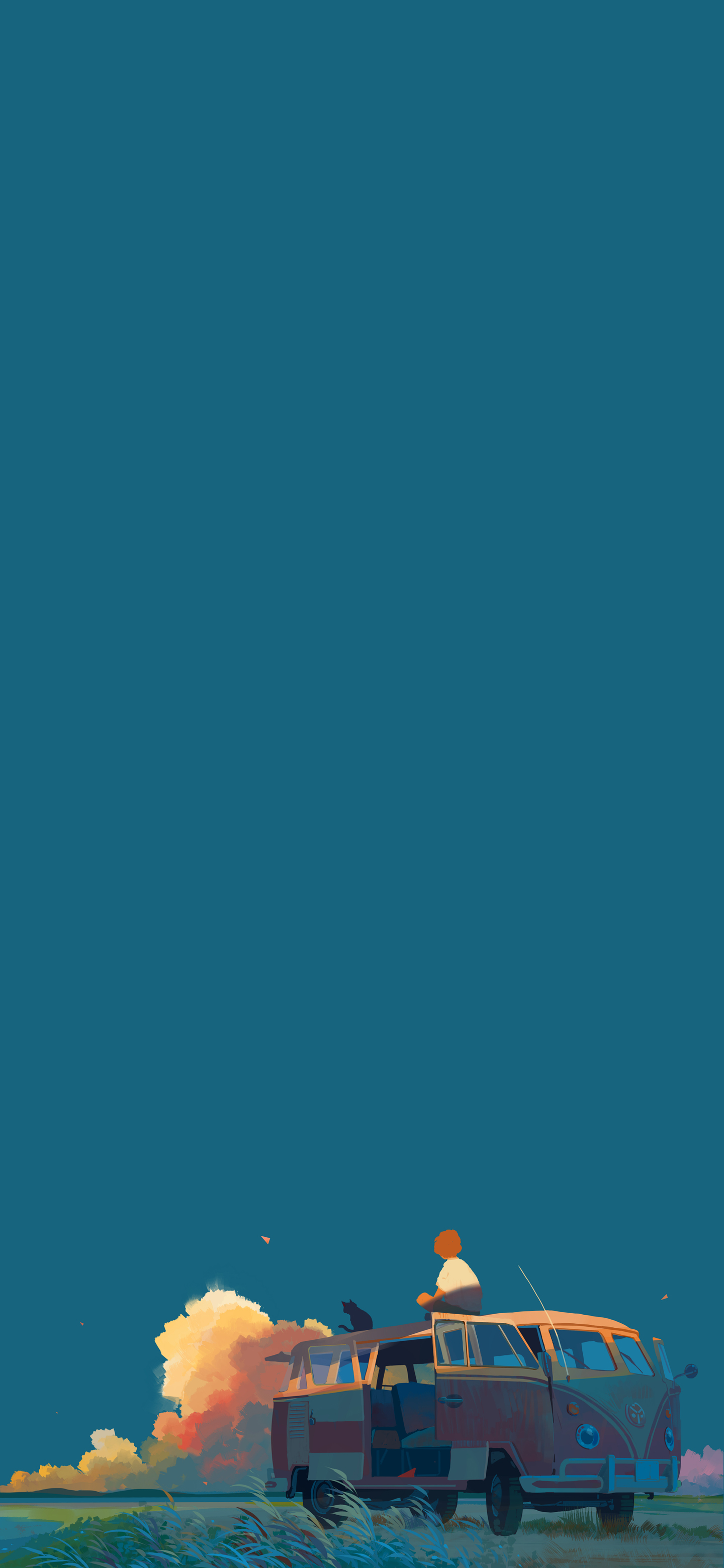 插画风格壁纸超清,壁纸推荐像素风和插画风