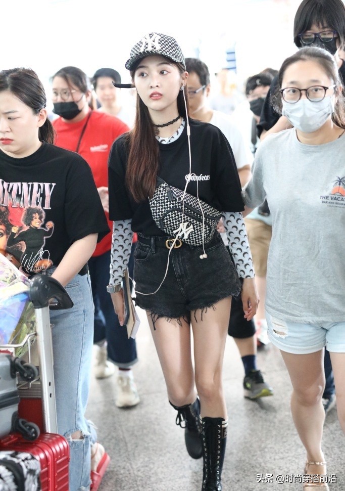 创造101吴宣仪长靴舞蹈,吴宣仪月亮警察长靴直拍