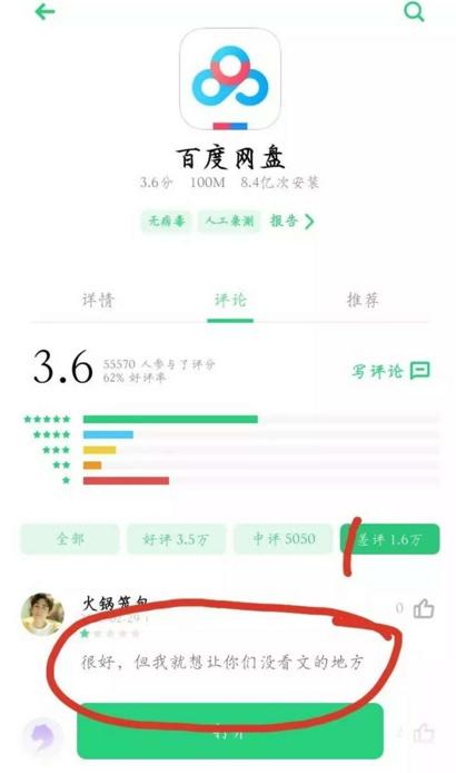 百度网盘死忠“五星护盘”护的是什么?
