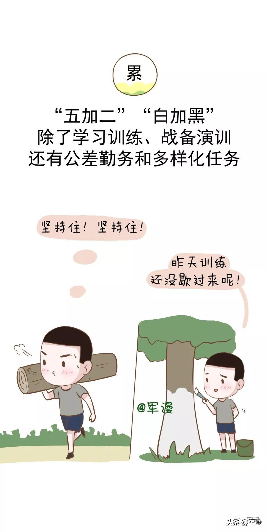 一个字形容部队,一个词形容军人视频