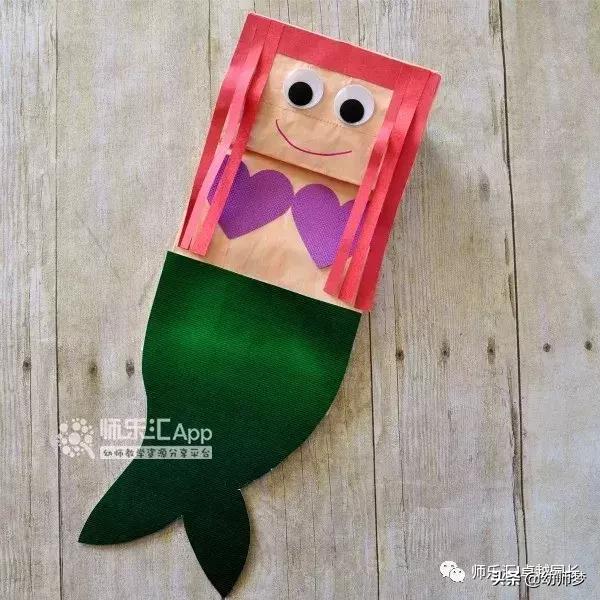 环保纸袋手工创意创作思路,幼儿纸袋手工环保创意图片