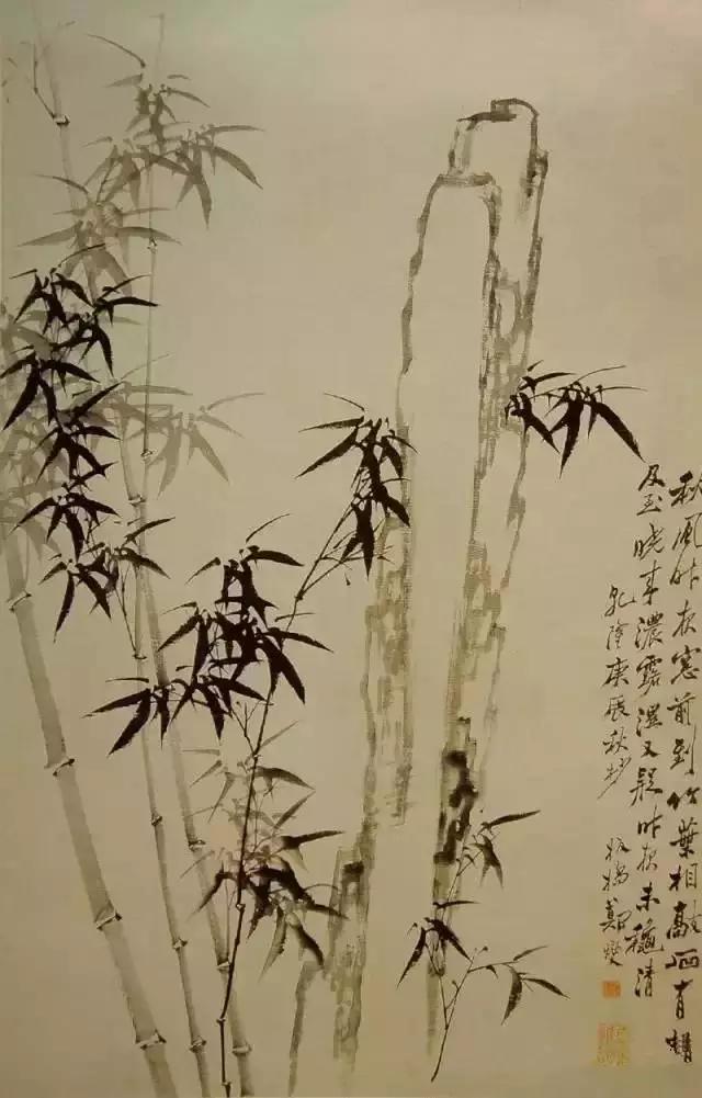 郑板桥画竹古今一绝,郑板桥竹画鉴赏