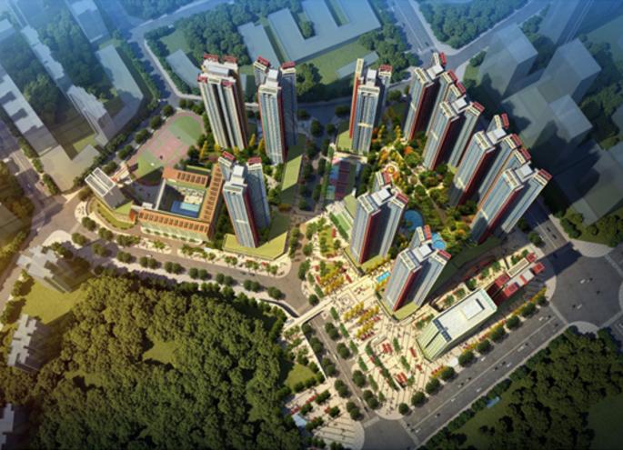 8年换3个开发商!百外小学即将落成,百合公园小镇住宅却没动静…