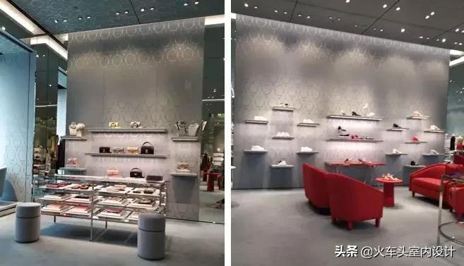 lvgucci等奢侈品门店设计,lv奢侈品店灯光设计