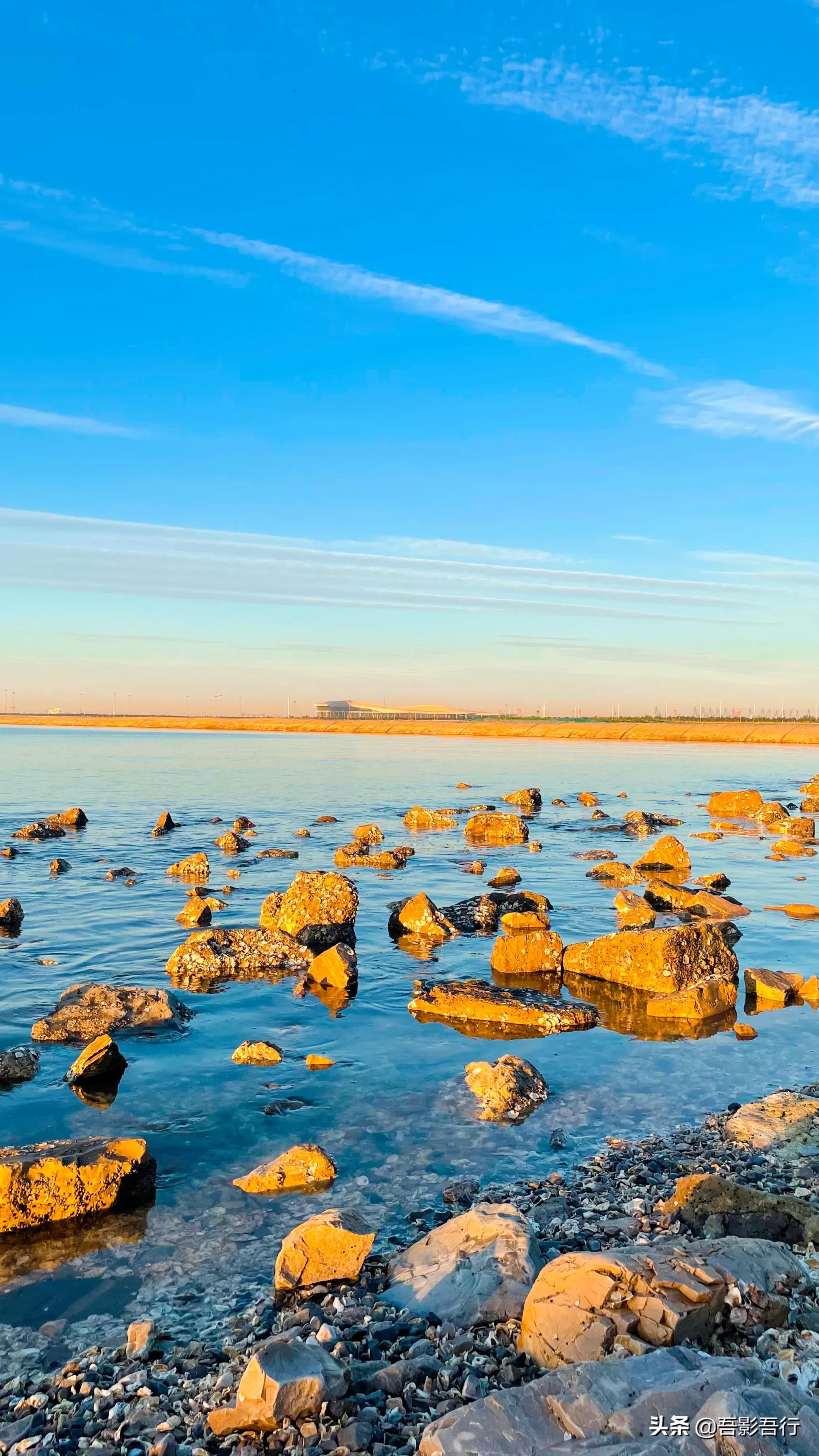 天津自驾东疆港看海,天津东疆黄金海岸自驾游