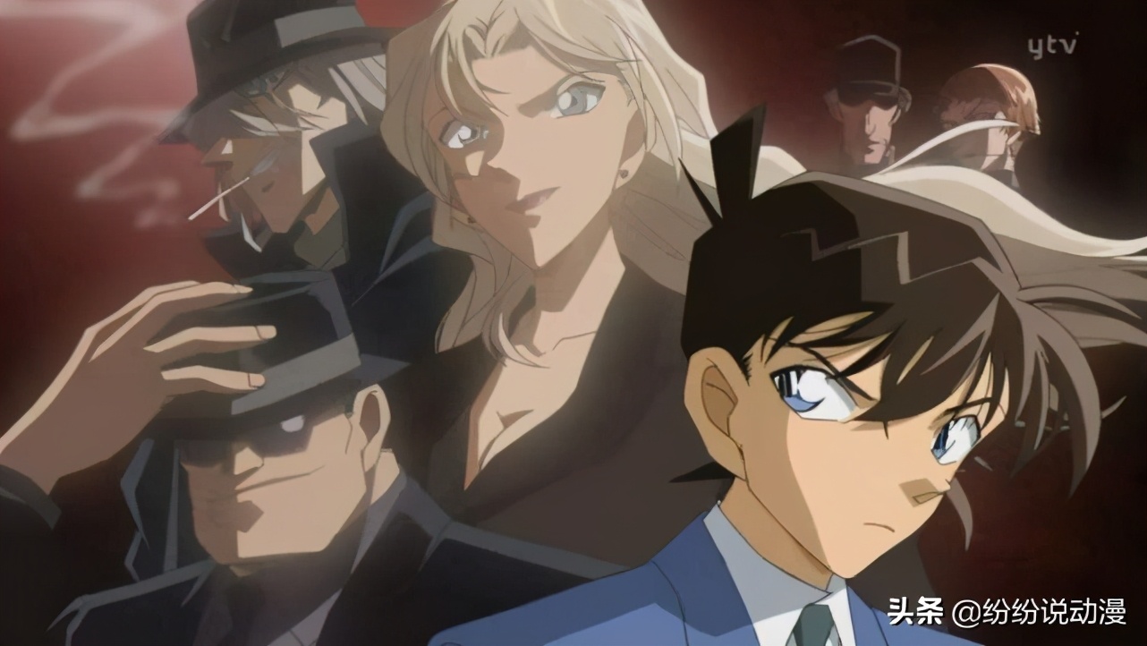 柯南红方和黑方全员登场剧场版,名侦探柯南红方和黑方形势对比