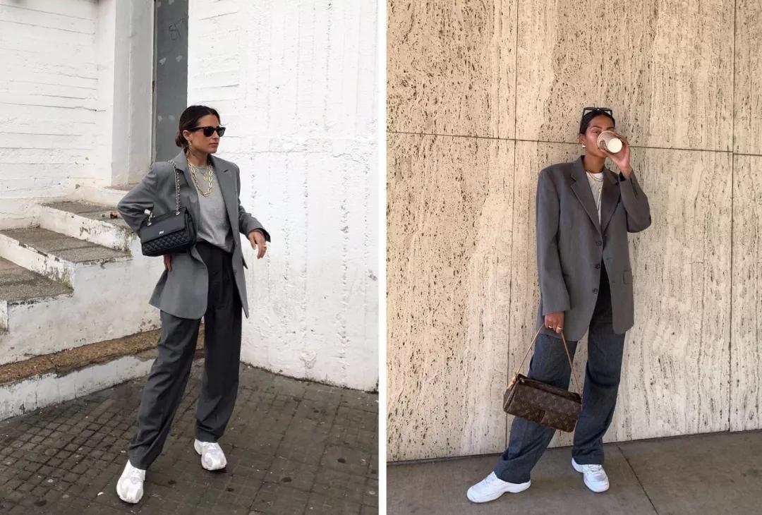 秋冬长款牛仔阔腿裤搭什么鞋好看,显瘦穿搭今年非常火的阔腿裤