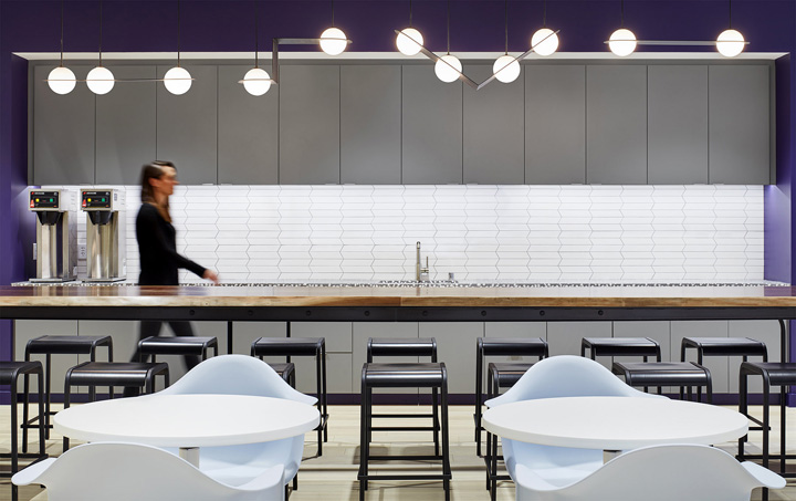 紫色妖娆软件公司Vanco布卢明顿时尚办公设计欣赏