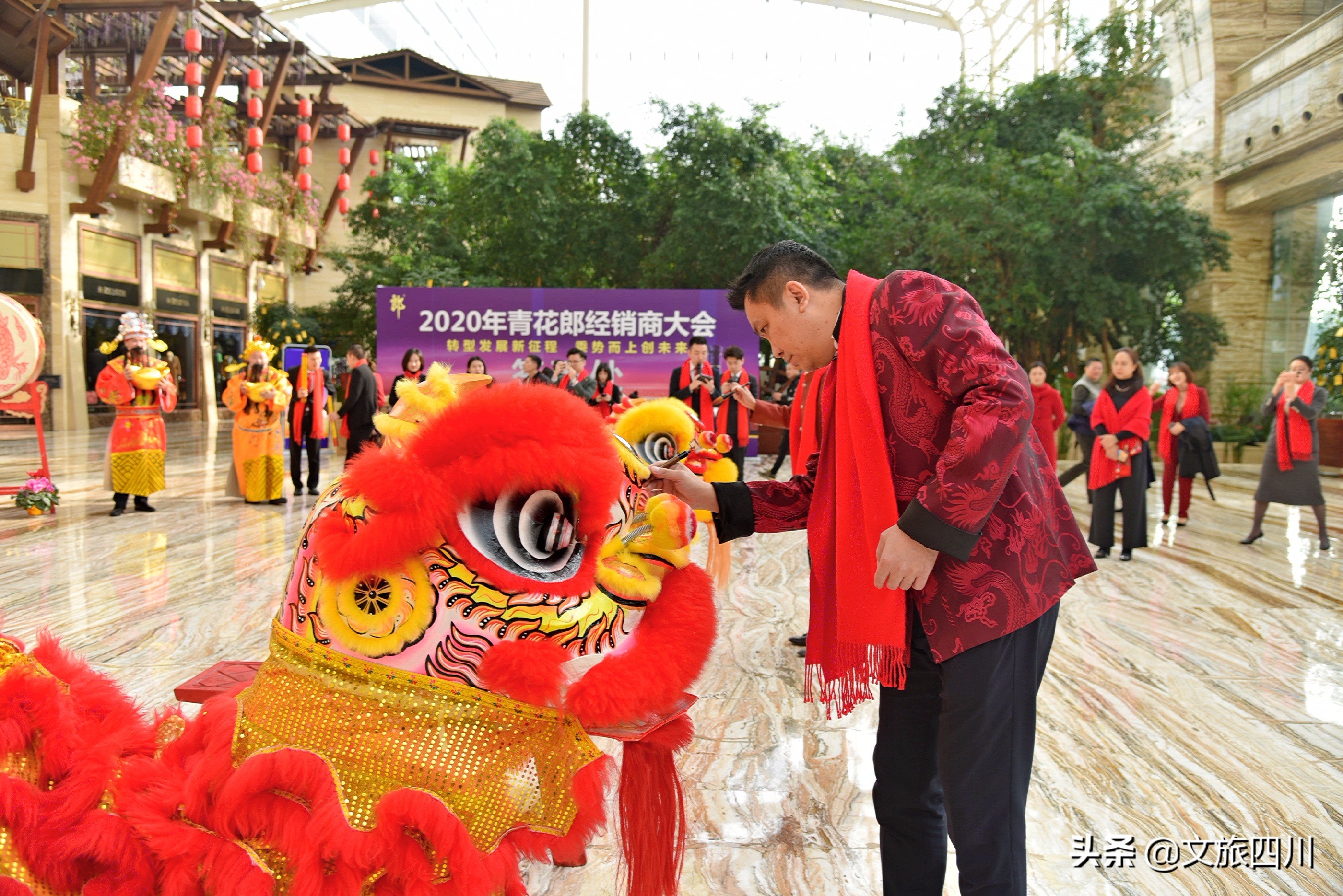成都环球中心天堂洲际大饭店项目,成都环球洲际天堂大饭店宴会厅