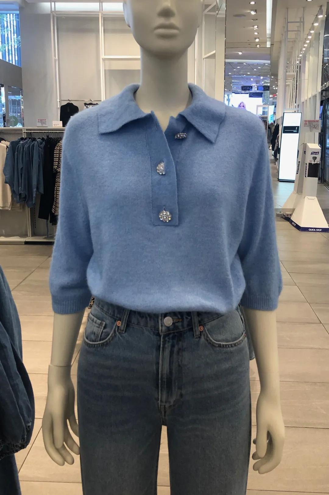 2019年秋款针织衫穿衣技巧,今冬流行的针织衫优雅减龄又时髦