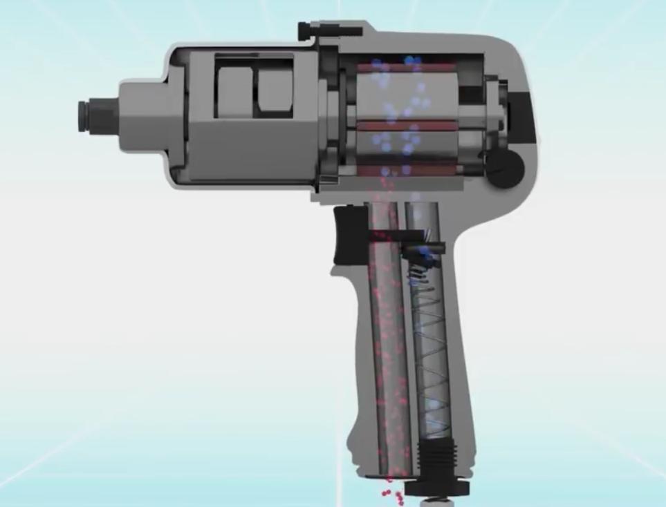 简述气动扳手,气动扳手原理结构图