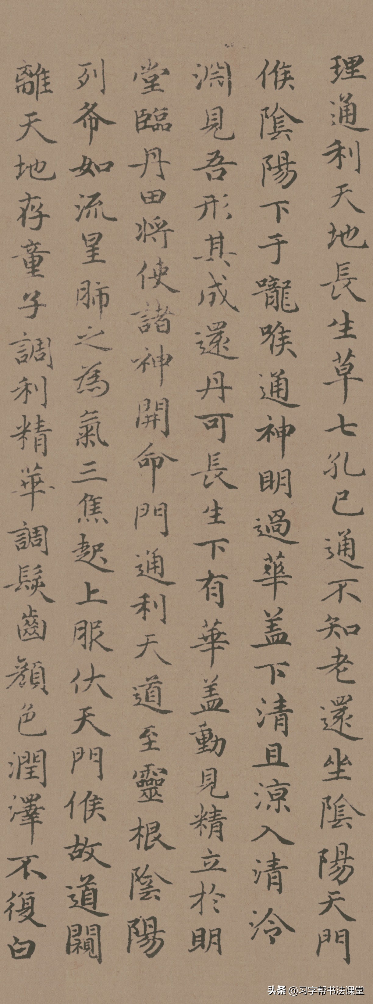 赵孟頫的黄庭经是行书还是小楷,赵孟頫五十岁楷书