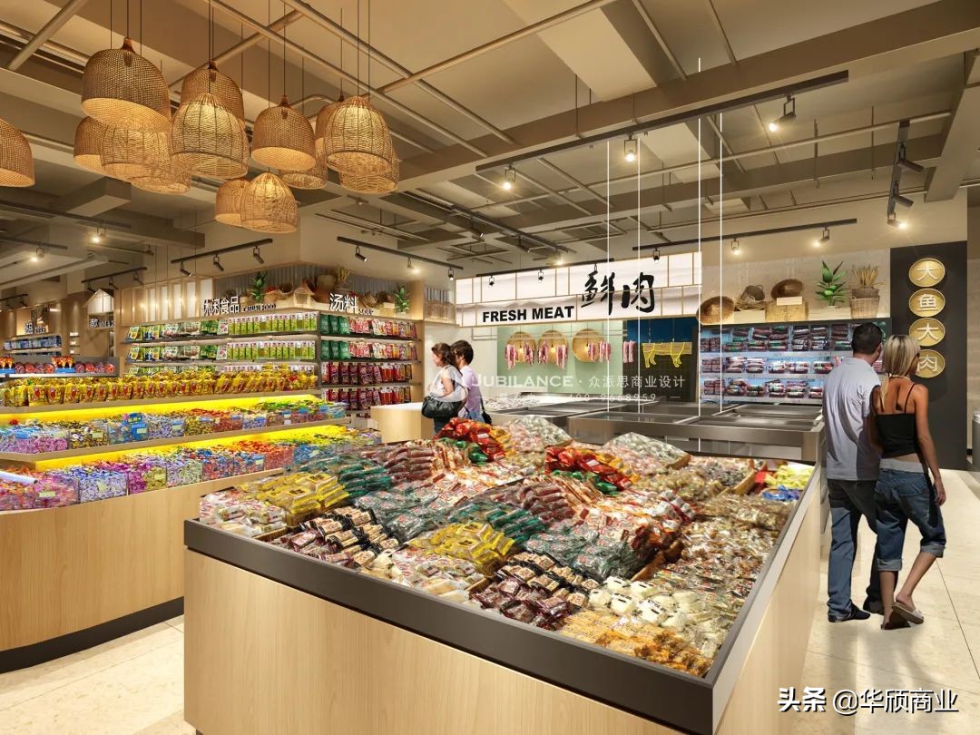 便利店超市装修效果图,小区车库超市装修效果图