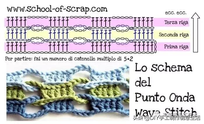 手工diy钩针编织围巾教程,diy手工编织围巾教程