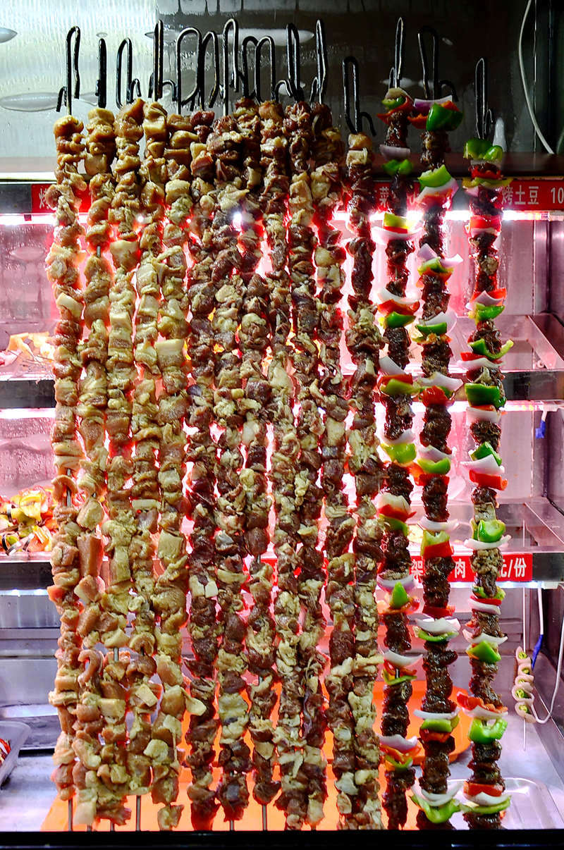吉利网红美食打卡地军鹏烤全羊一米烤大串欢迎您