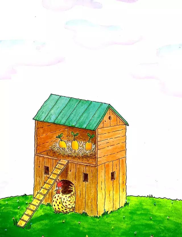 下怪蛋的鸡绘本故事创作,下怪蛋的鸡绘本