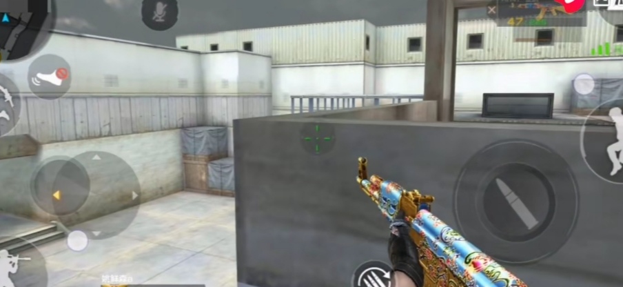 cf手游金韵武器套装,cf手游套装武器冰封效果