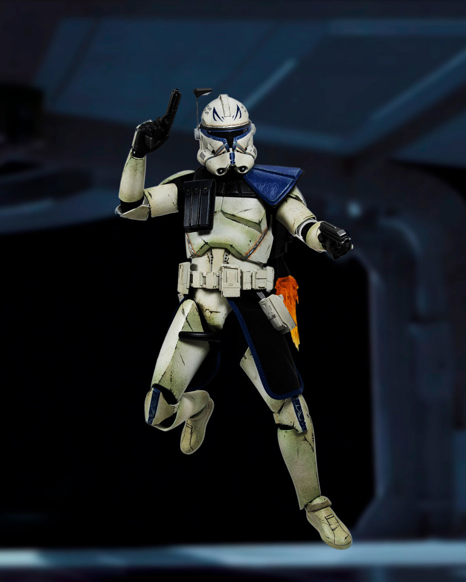 星球大战克隆人雷克斯头像,星球大战克隆人盔甲涂装