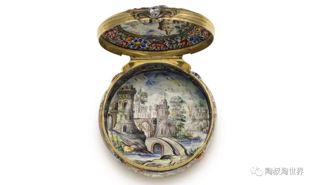 每日古董故事——欧洲黄金珍宝鼻烟盒