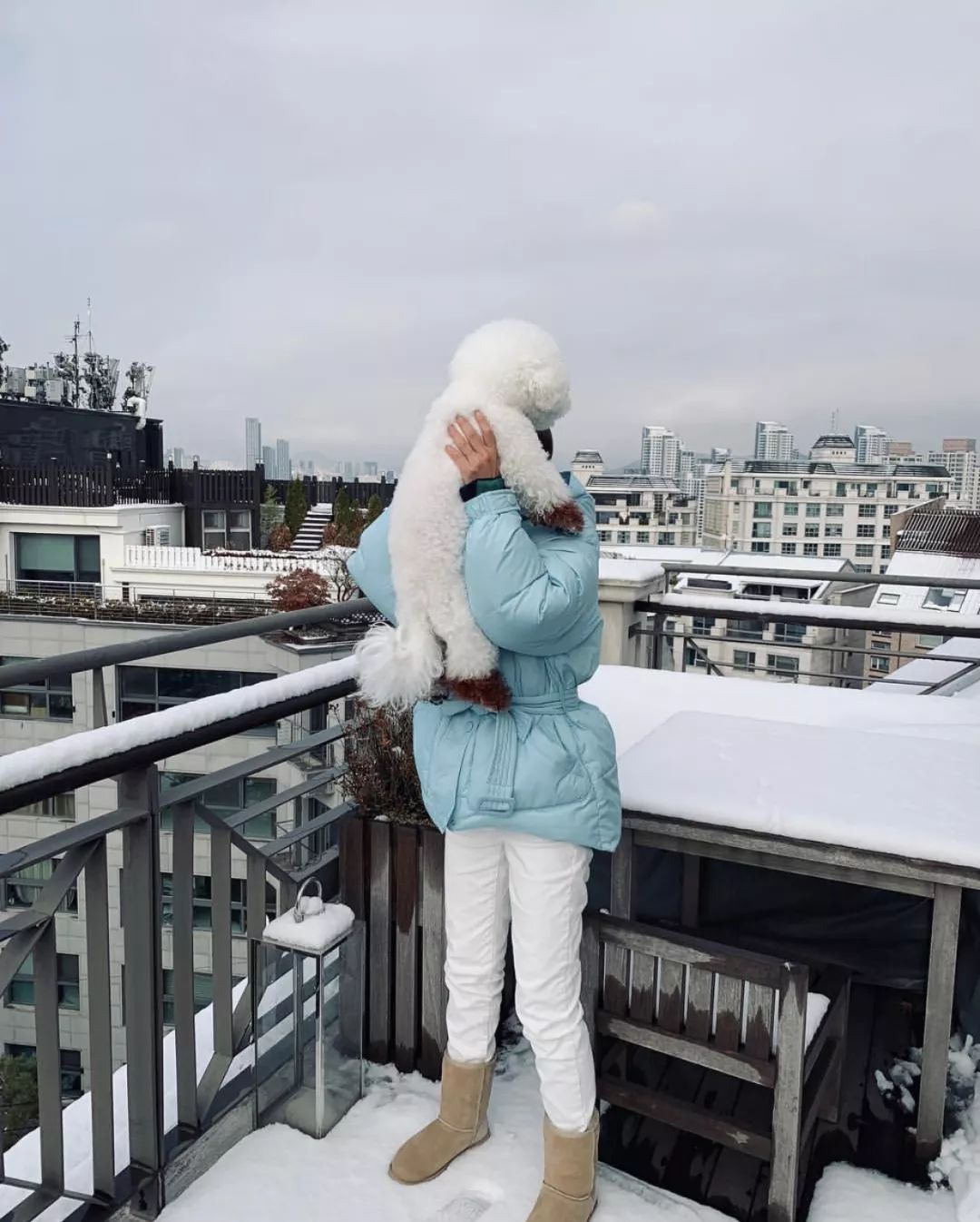 欧美时尚博主穿搭示范冬,韩系慵懒风冬季穿搭博主