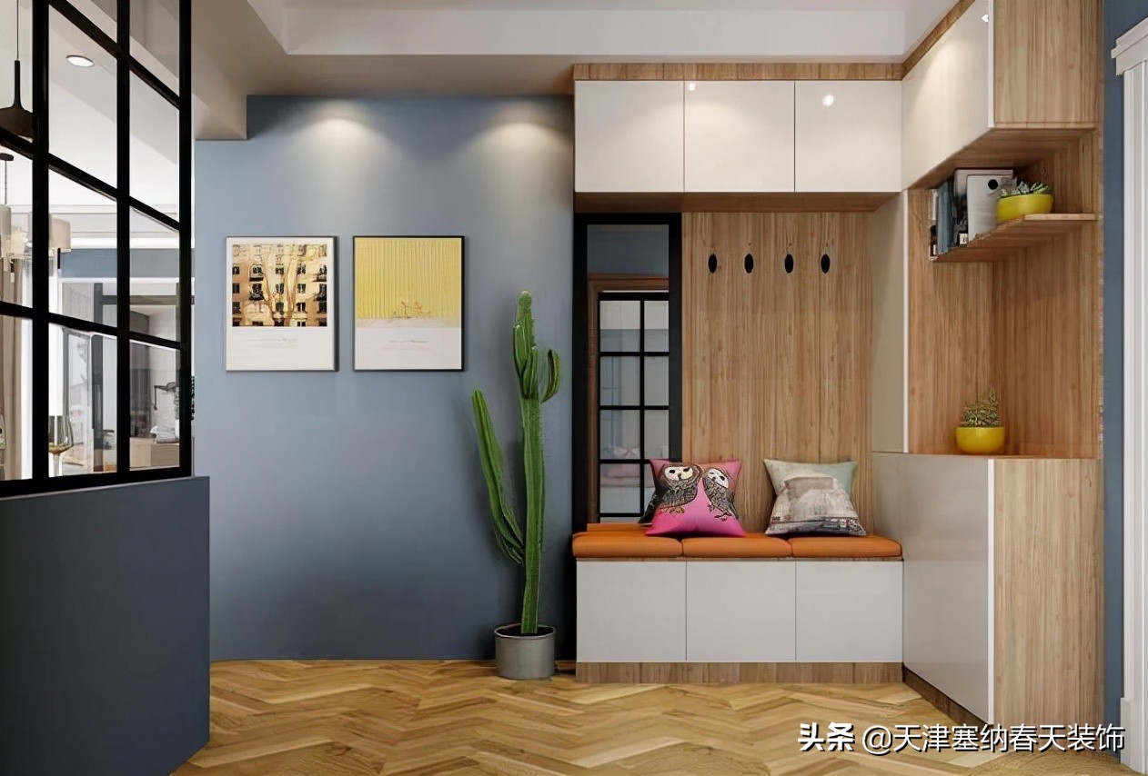 入户门正对餐厅隔断,进门就是客餐厅要不要做隔断