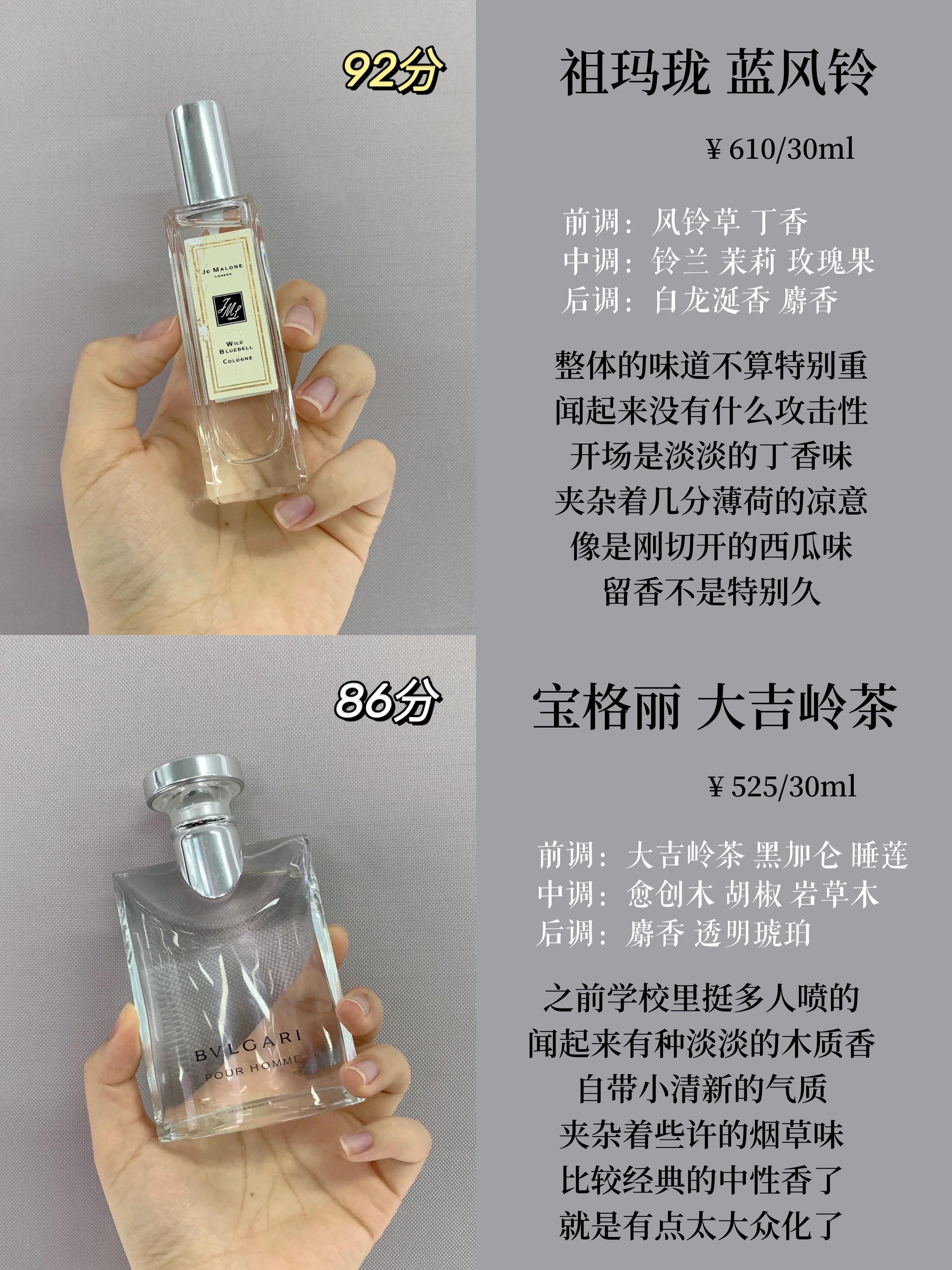 最值得入手的几款香水,十款最火香水测评