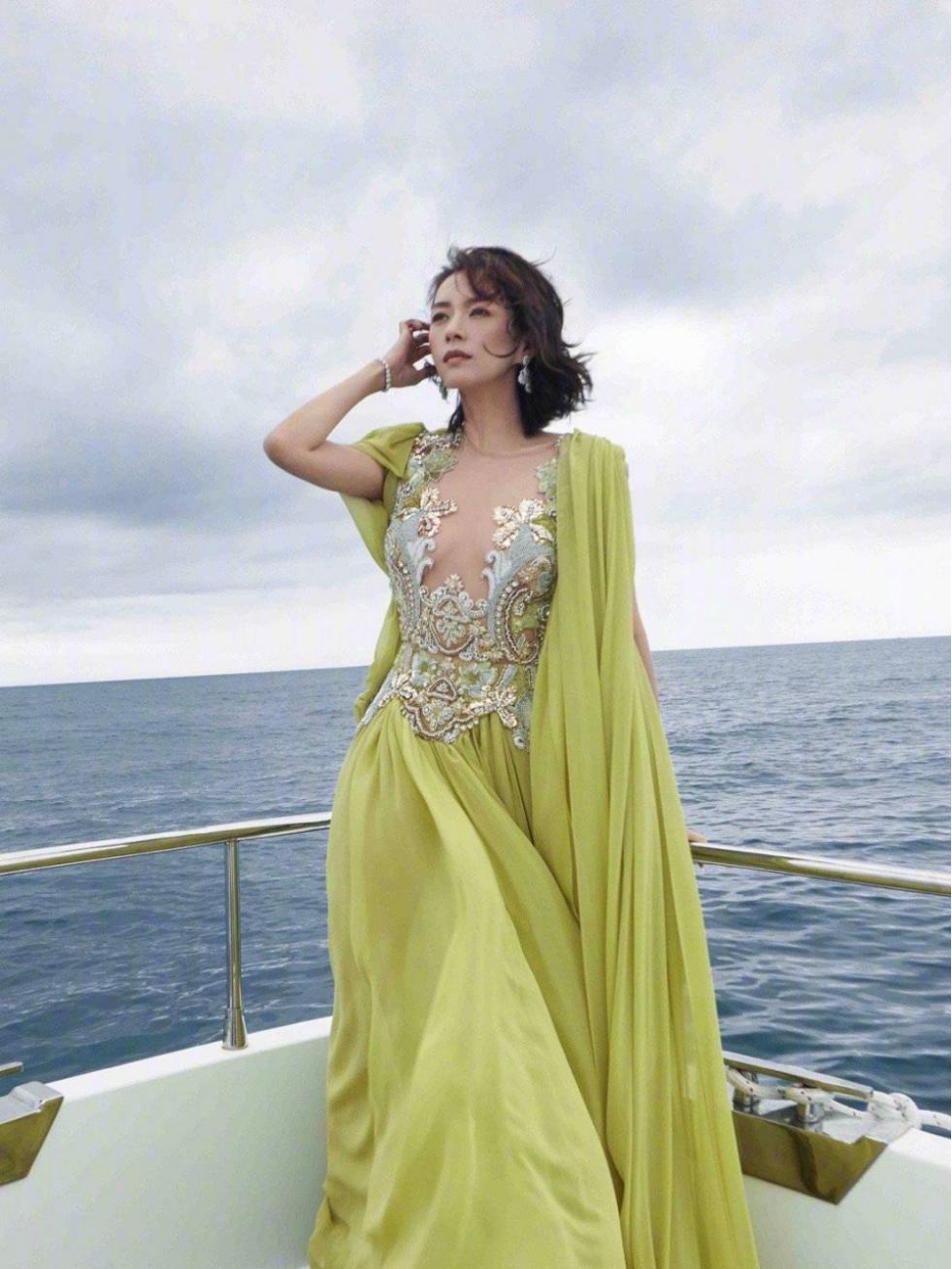 章子怡晚礼服造型,章子怡礼服好漂亮