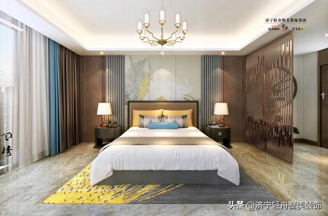 济宁森泰上院装修效果图,森泰上院268平方室内设计